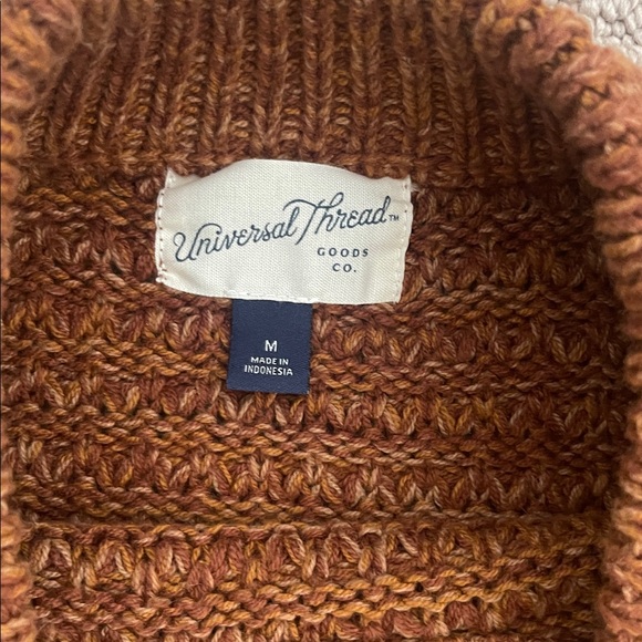Universal Thread Rust Knit Sweater - Picture 7 of 7